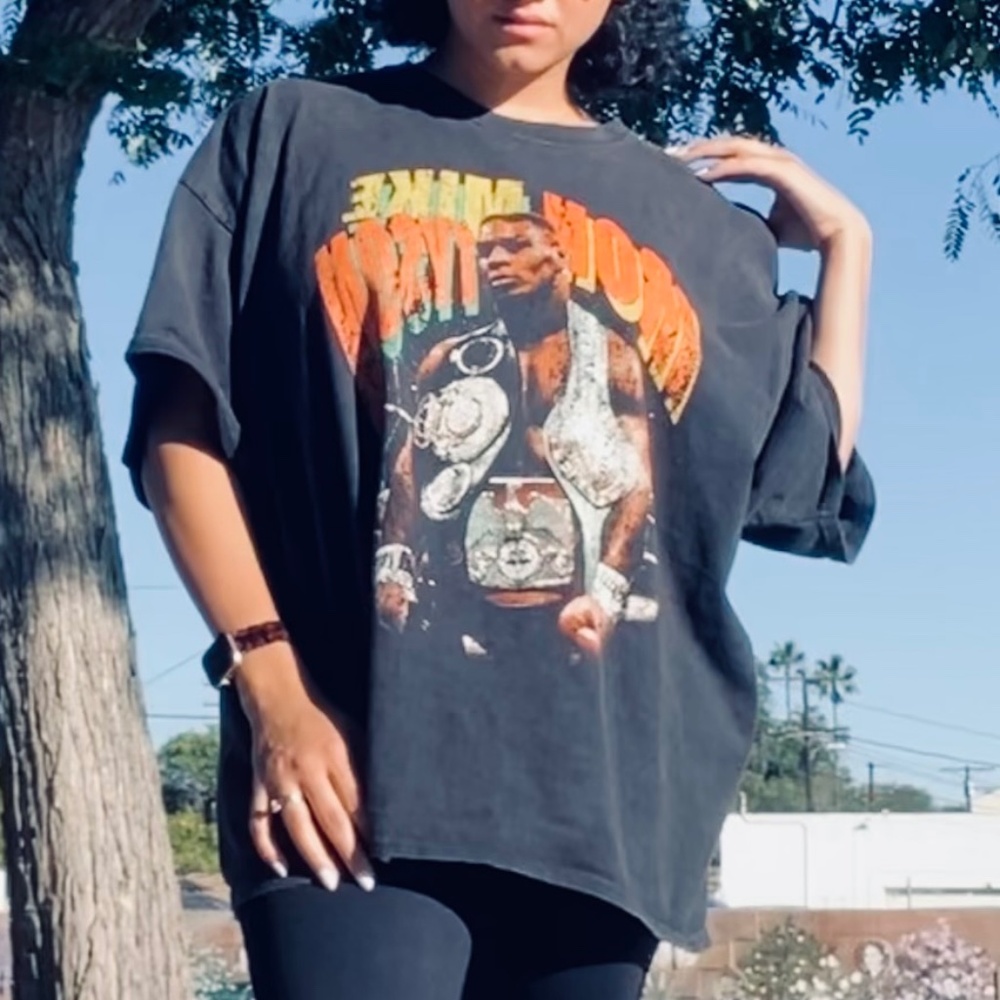 Distressed Mike Tyson Unisex T Shirt